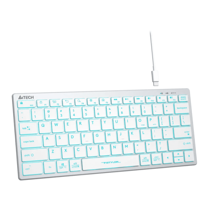 Клавиатура A4Tech Bloody B810R NetBee (Серая)